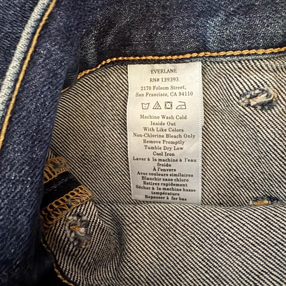 Everlane Way High Gardner Jean Size 29 - Picture 8 of 8